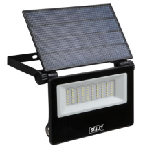 LED30S Extra-Slim Solar Floodlight w/ Wall Bracket 30W SMD LED