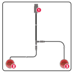 1A Click Together Parts - Burger Lights Style 1