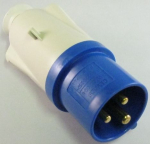 16 AMP Blue Inline Socket