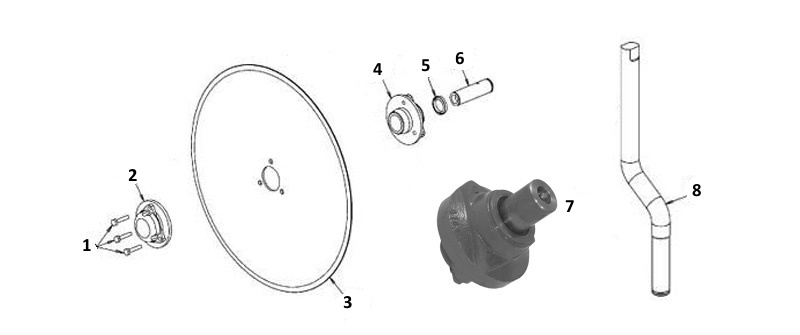 Coulter Parts 3 Bolt