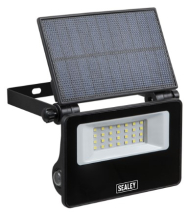 LED20S Extra-Slim Solar Floodlight w/ Wall Bracket 20W SMD LED